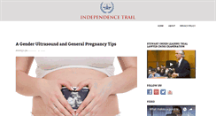 Desktop Screenshot of independencetrail.org